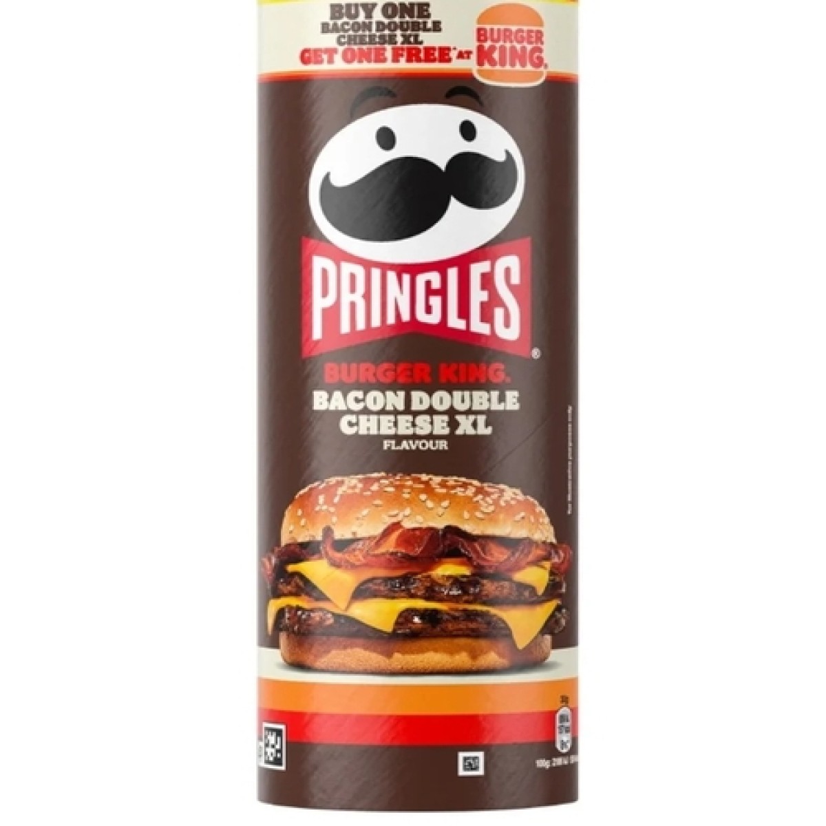 Pringles burger kingbacon double cheese XL 165gr